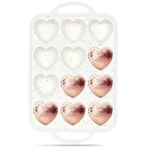 Original Design Heart Shaped Muffin Pan User-Friendly