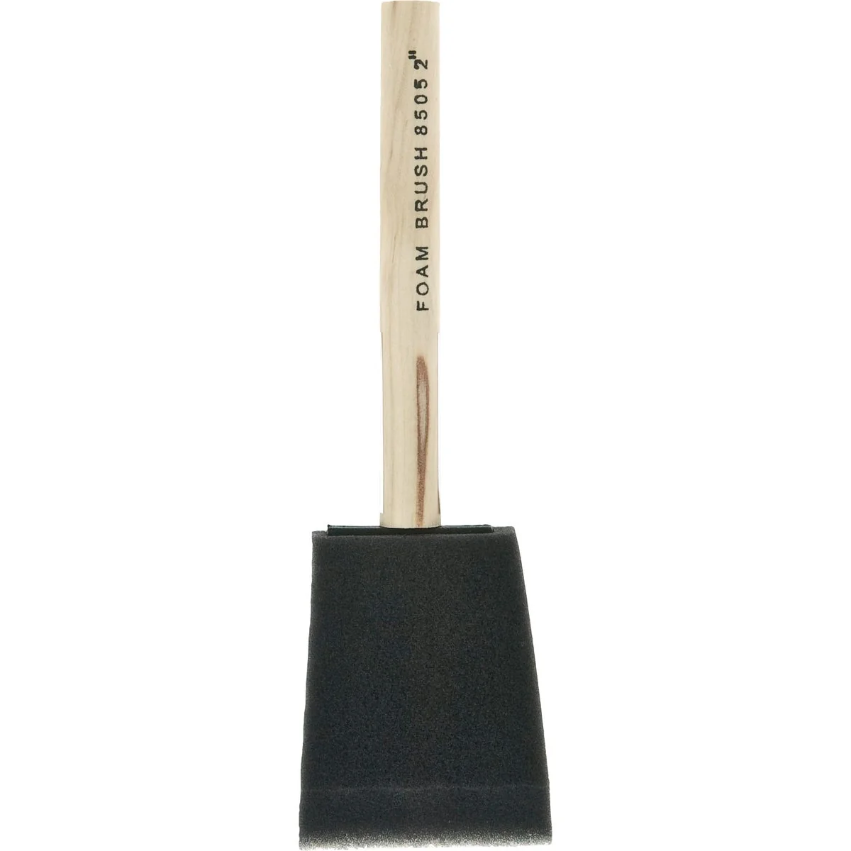Classic Linzer Project Select 2 In. High Density Closed Cell Foam Brush with Wood Peg Handle Effective