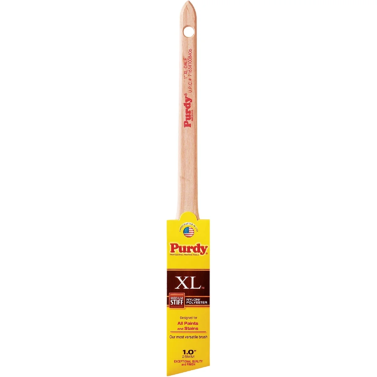 Clean Purdy XL Dale 1 In. Angular Trim Paint Brush Sophisticated