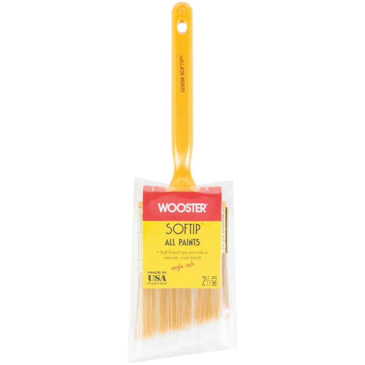 Eco-Friendly Wooster Softip 2-1 2 In. Angle Sash Paint Brush Prestigious