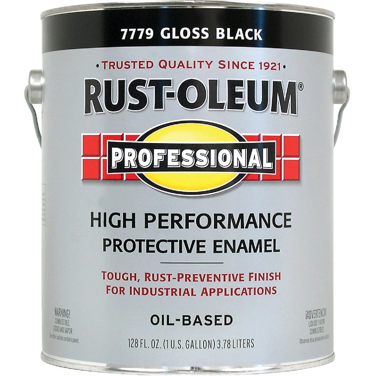 Optimized Rust-Oleum Professional Oil Based Gloss Protective Rust Control Enamel Black 1 Gal. Stylish