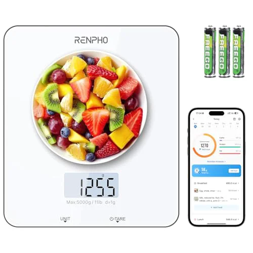 Selected Smart Food Scale with Nutritional Calculator Luxury