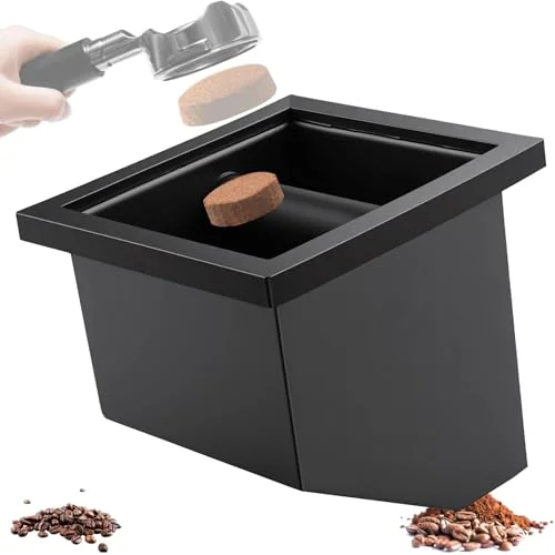 Premium Material Bottomless Espresso Knock Box Soft