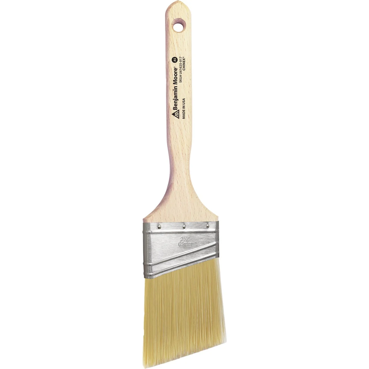 Clean Benjamin Moore 2.5 In. Extra Firm Chinex Angle Sash Brush Quality
