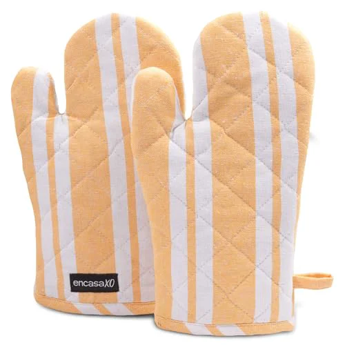 User-Friendly Oven Mitts Heat Resistant Kitchen Gloves 2 Count Environmentally Friendly
