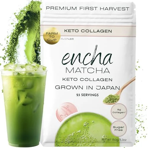 Exclusive Matcha Latte Powder 5.3 Ounce Detailed