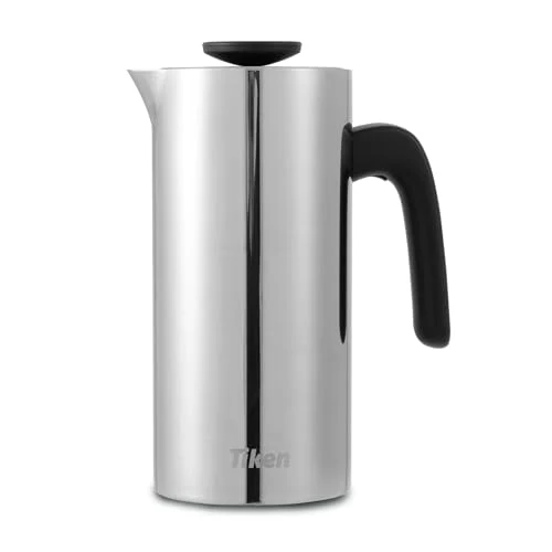 Fine French Press Coffee Maker Stainless Steel Double Recyclable