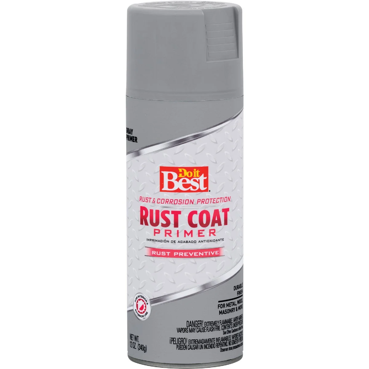 Unique Do It 12 oz. Gray Rust Coat Primer Convenient