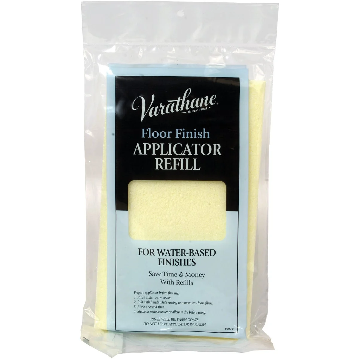 Fast Varathane 10 In. Synthetic Waterbourne Floor Finish Applicator Powerful