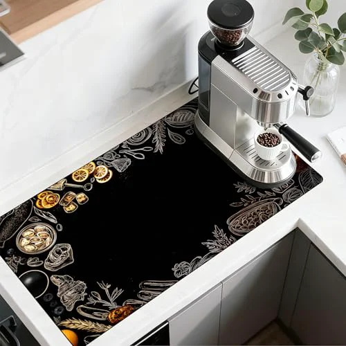 Practical Coffee Bar Mat Certified