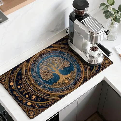 Smooth 17 x 32 Coffee Bar Mat Eco-Friendly