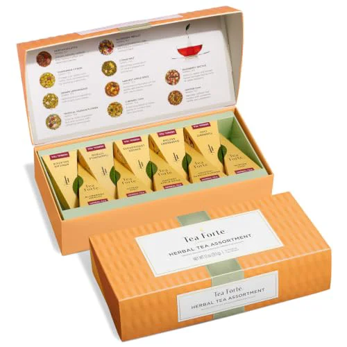 Clean Tea Sampler 10 Pyramid Infuser Bags 10 Count Healthy