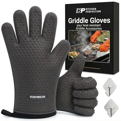 Premium XL Silicone Griddle Gloves Modern