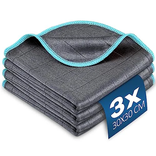 Genuine Glass Polishing Streak Cleaning Cloth 3 Count Outstanding