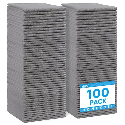 Casual 100PK Microfiber Cleaning Cloth 100 Count Classic