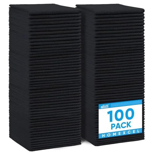 Lightweight 100PK Microfiber Cleaning Cloth 100 Count Powerful