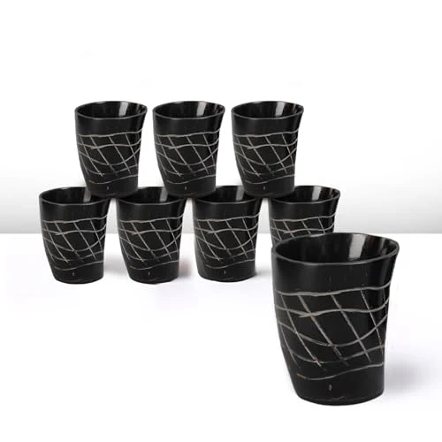 Trusted Viking Horn Shot Glasses Set of 8 8 Count Sustainable