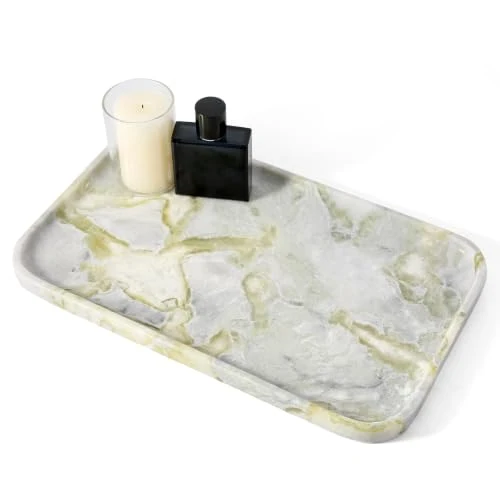 Powerful Marble Vanity Tray Casual