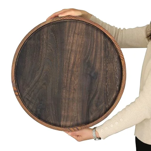 Green 20 Rustic Wooden Serving Tray Responsible