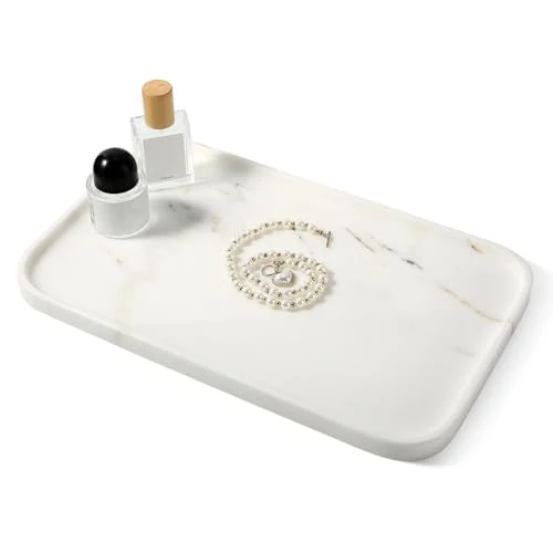 Fashionable Calacatta Vanity Tray Verified