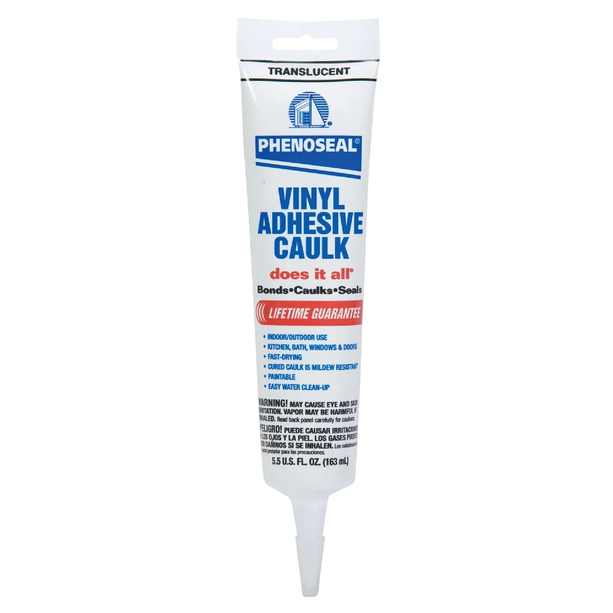 Stylish Phenoseal 6 Oz. Translucent Vinyl Adhesive Caulk Authentic