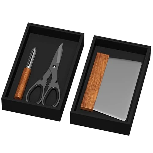 Organic Bamboo Kitchen Drawer Organizer 2 Count Sophisticated
