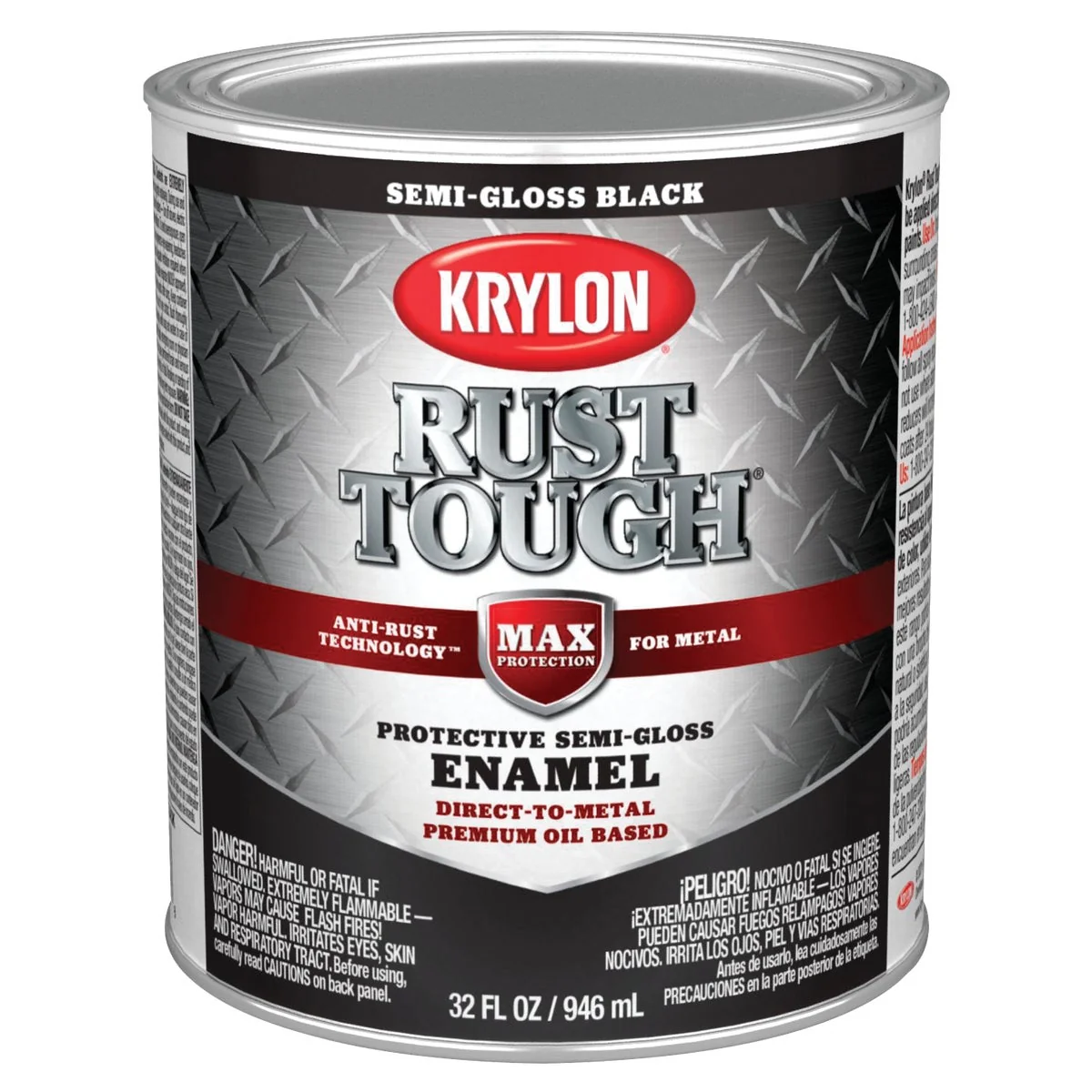 Excellent Valspar Anti-Rust Oil-Based Semi-Gloss Armor Rust Control Enamel Black 1 Qt. Trendy