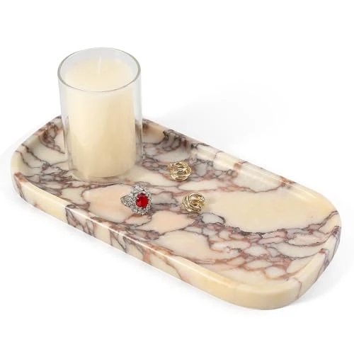 Artisan Luxury Calacatta Viola Marble Tray Trendy