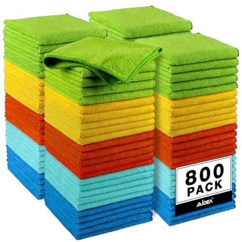 Exclusive Microfiber Cleaning Cloth 800 Count Relaxed