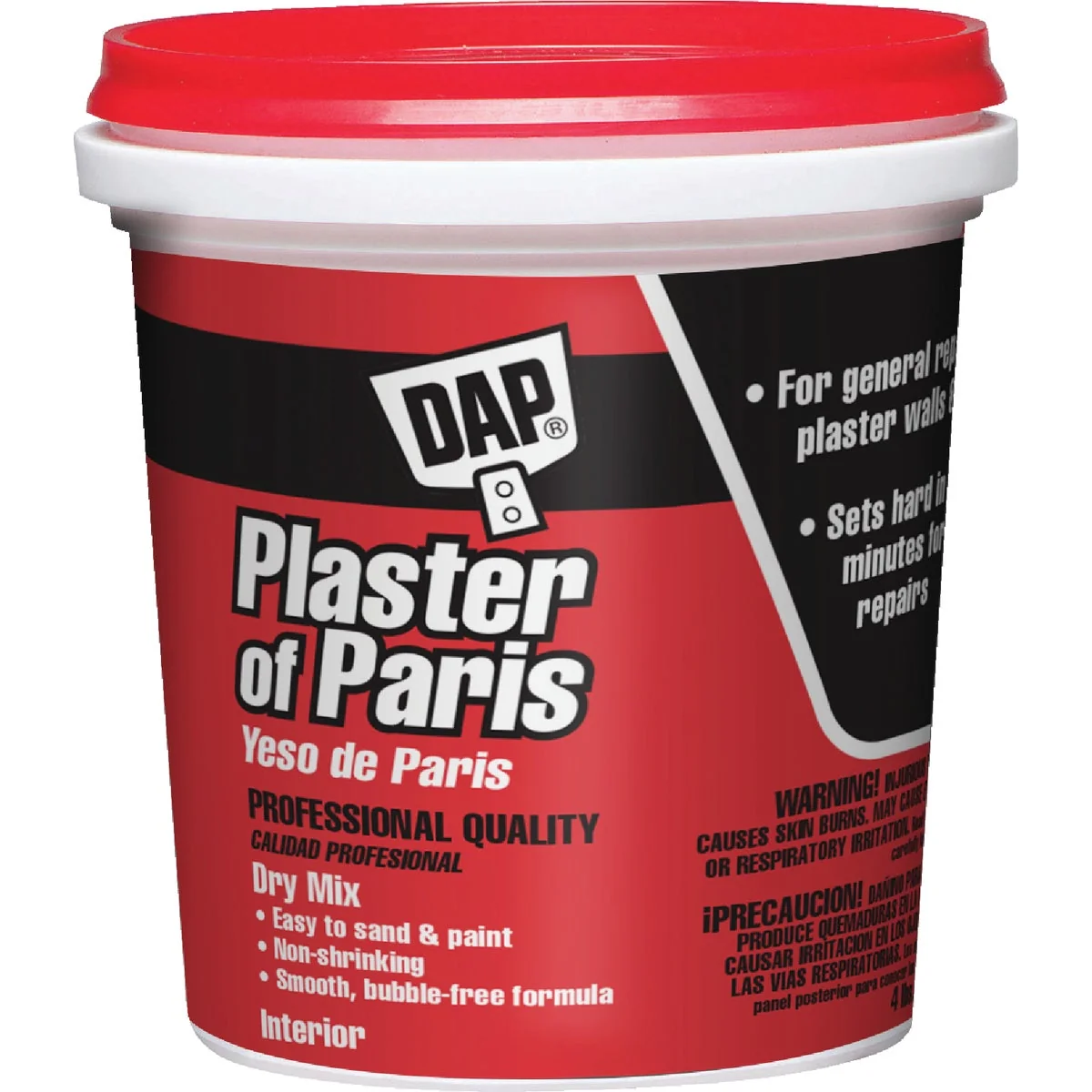 Premium Material DAP 4 Lb. White Plaster of Paris Professional