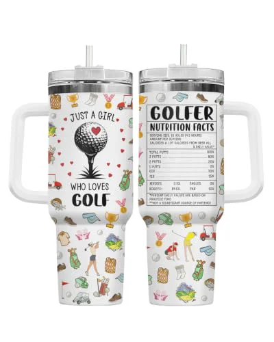 Expertly Made Golf Tumbler 40oz with Handle Versatile