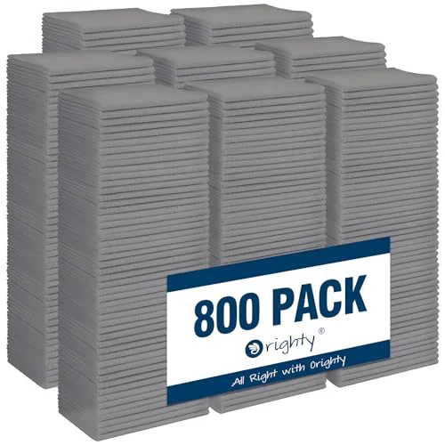 Specialty Microfiber Cleaning Cloth 800 Count Solid
