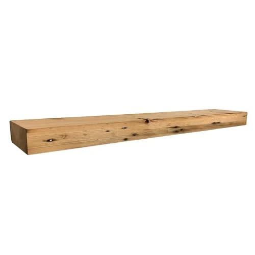 Premium Reclaimed Wood Fireplace Mantel Shelf Elite