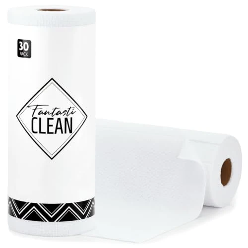 Responsible Microfiber Cleaning Cloth Roll 30 Count Elegant