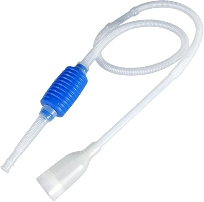 Unique 5FT Aquarium Siphon Manual Siphon Pump Aquarium Vacuum Gravel Cleaner Durable