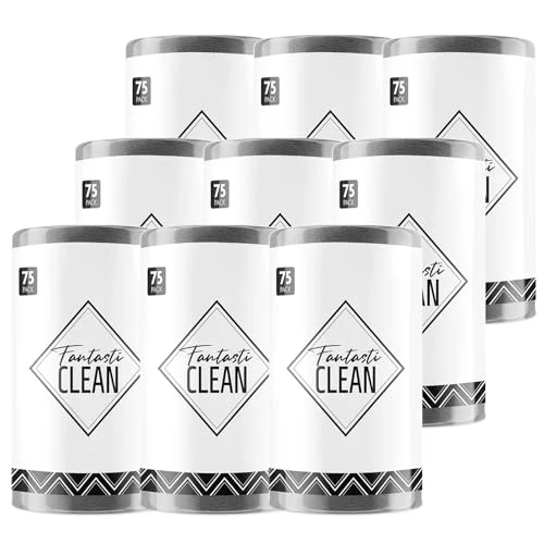 Safe Microfiber Cleaning Cloth Roll 675 Count Convenient
