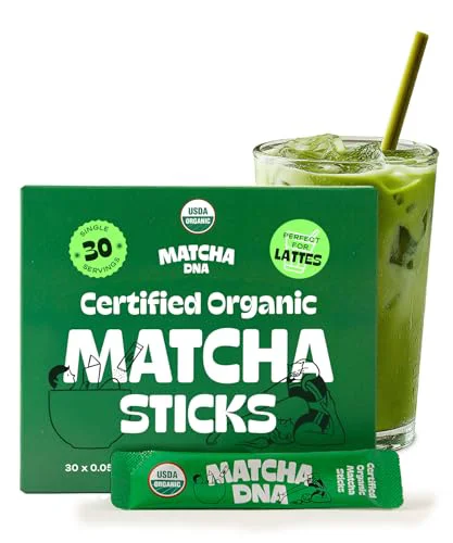 Responsible Organic Matcha Powder Sticks Original Design