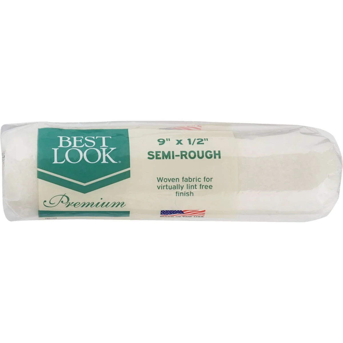 Genuine Look Premium 9 In. x 1 2 In. Woven Fabric Roller Cover Safe