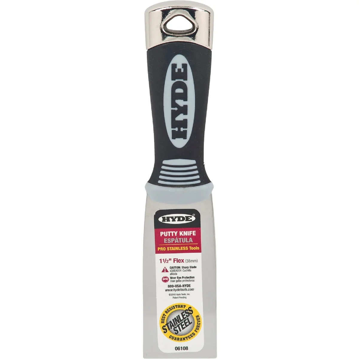 Powerful Hyde Pro Stainless 1-1 2 In. Flex Putty Knife Trusted
