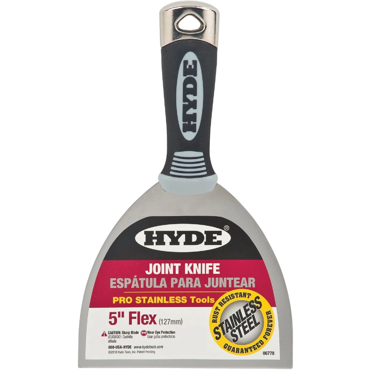 Detailed Hyde Pro Stainless 5 In. Flex Joint Knife Green