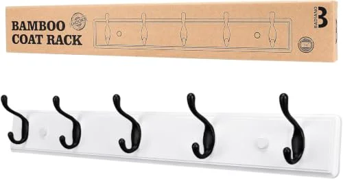 Carefully Designed Heavy Duty Wooden Coat Rack Stylish