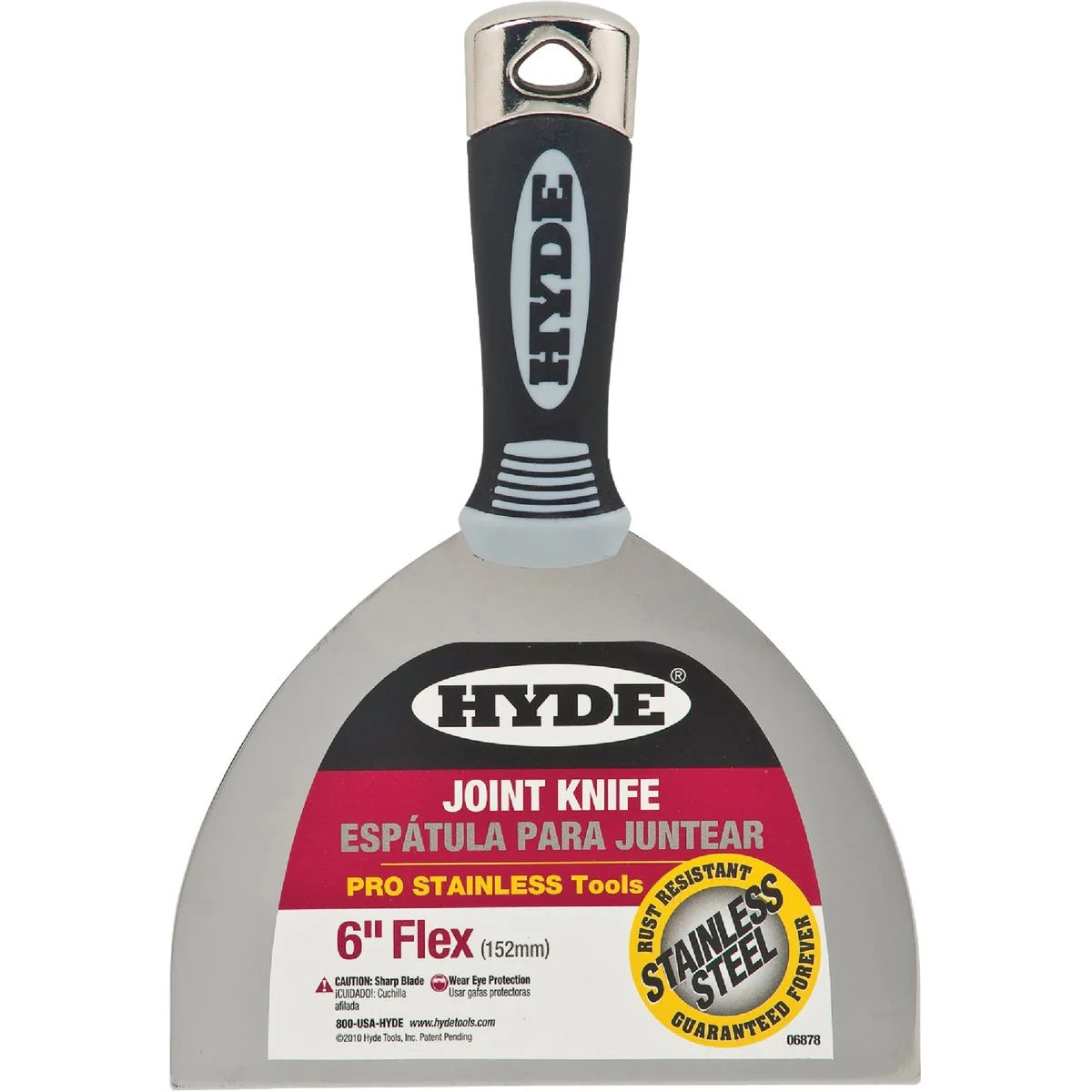 World-Class Hyde Pro Stainless 6 In. Flex Joint Knife Quality
