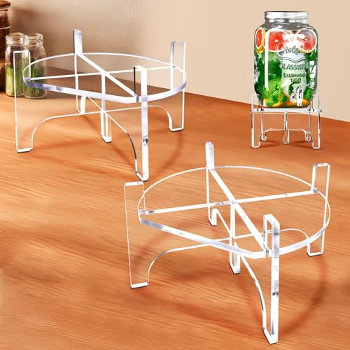 Modern Acrylic Glass Drink Dispenser Stand Unique