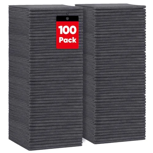 Outstanding Microfiber Cleaning Cloth 100PK 100 Count High-End