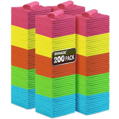 Functional Microfiber Cleaning Cloth 200 Count Classic