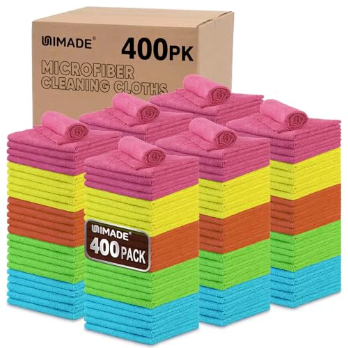 Relaxed Microfiber Cleaning Cloth 400 Count Modern