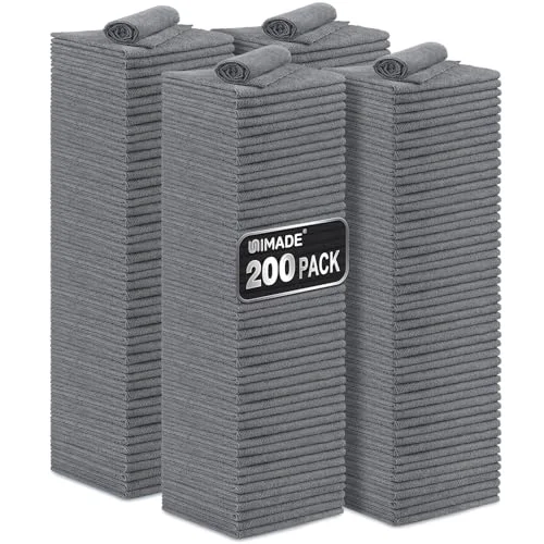 Sophisticated Microfiber Cleaning Cloth 200 Count Versatile