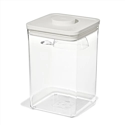 Verified Pet Food Storage POP Container with Scoop Clean