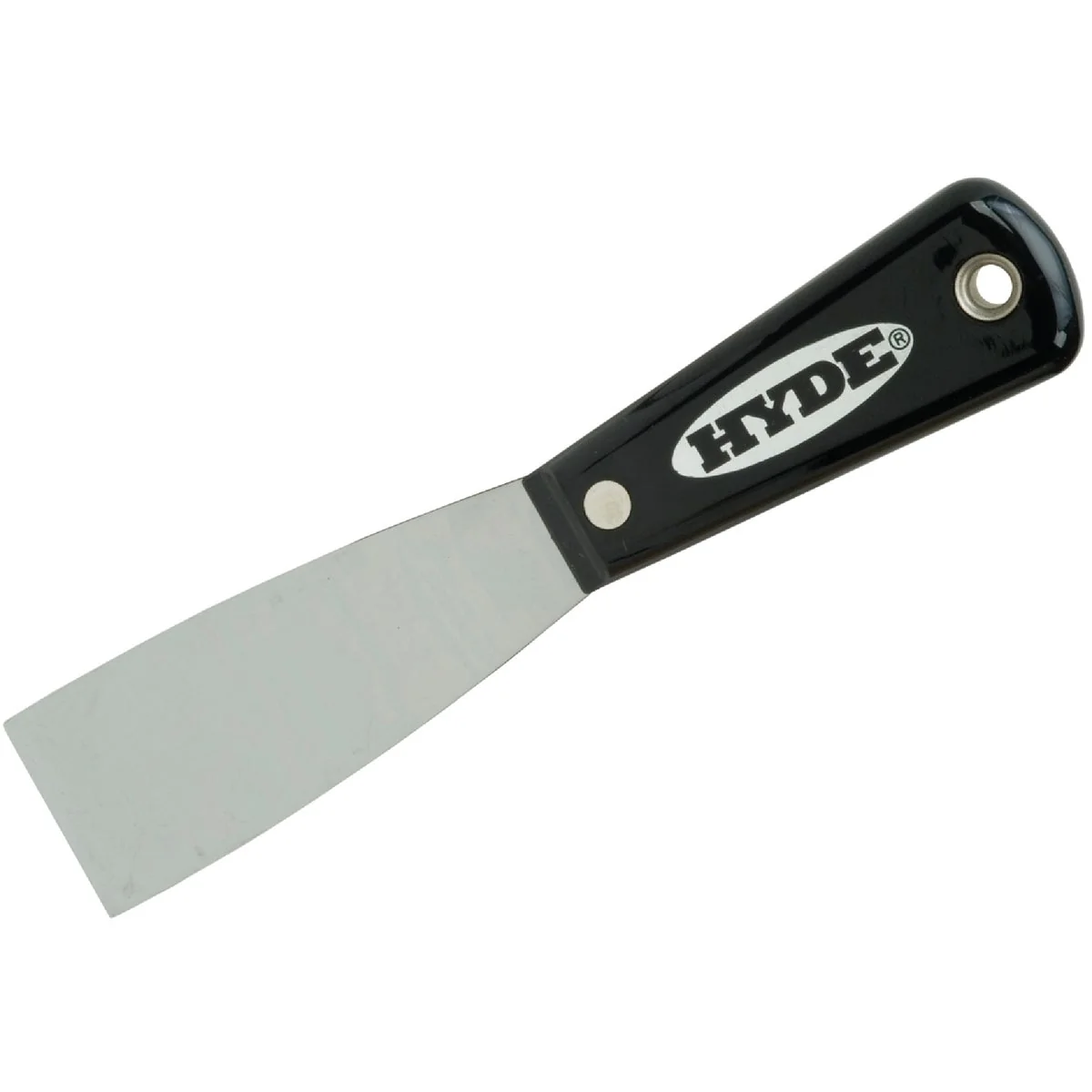 Original Hyde Black Silver 1-1 2 In. Flex Professional Putty Knife Natural