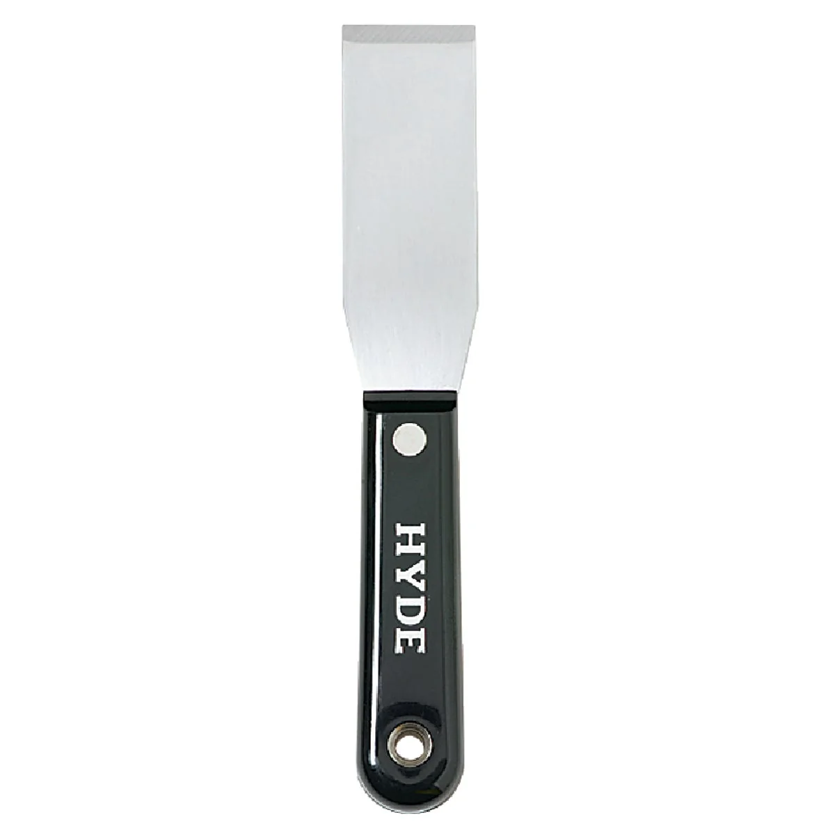 Convenient Hyde Black Silver 1-5 16 In. Stiff Chisel Professional Putty Knife Contemporary